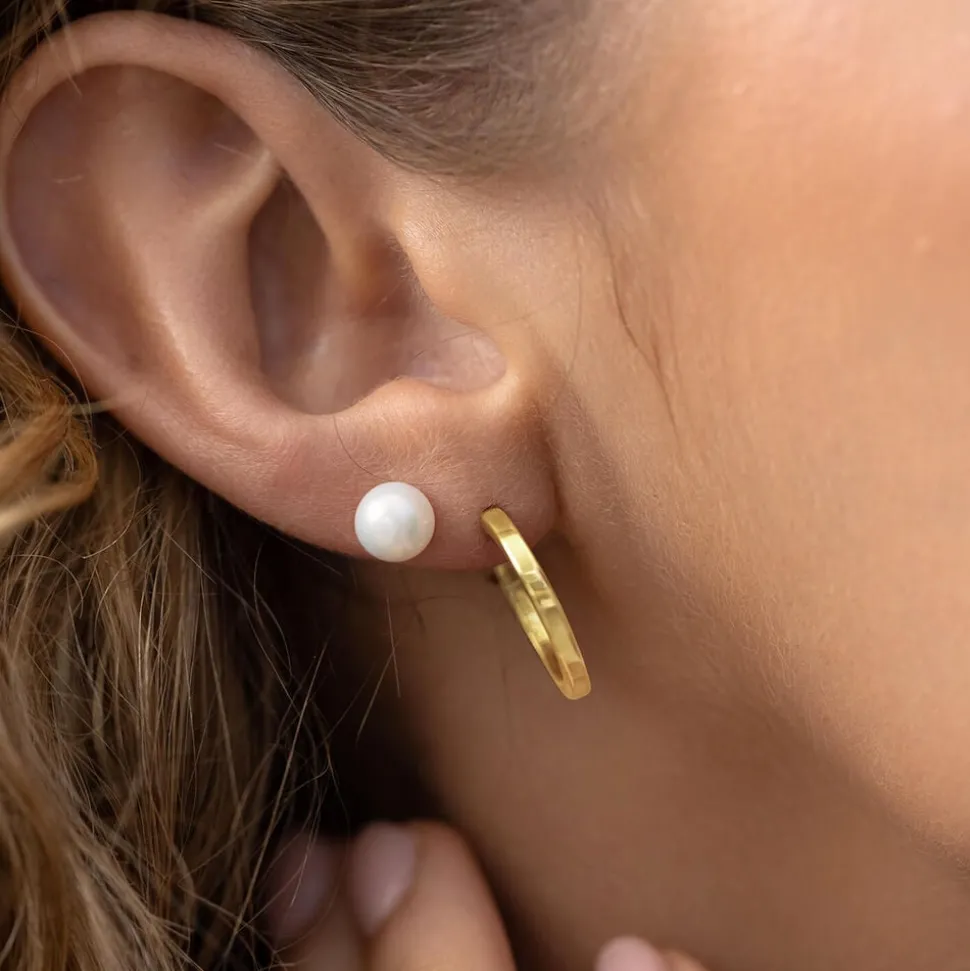 9ct Gold Hoop Earrings