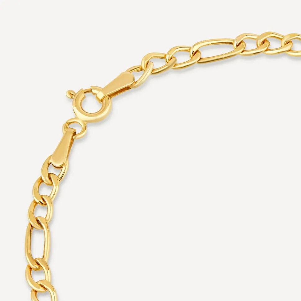 9ct Gold Identity Bracelet