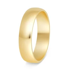 9ct Gold 5mm Gents Wedding Ring