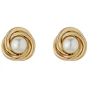 9ct Gold Pearl Stud Earrings