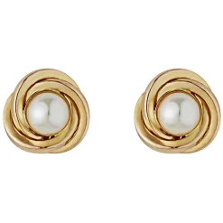 9ct Gold Pearl Stud Earrings