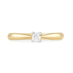 9ct Gold Solitaire Engagement Ring