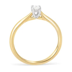 9ct Gold Solitaire Engagement Ring