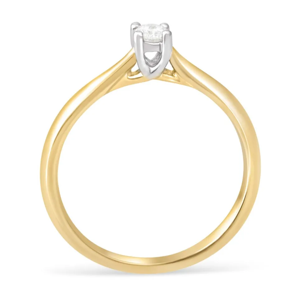 9ct Gold Solitaire Engagement Ring