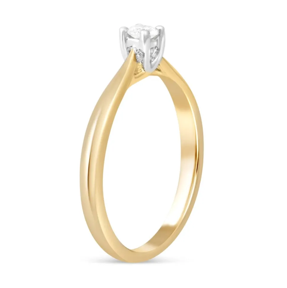 9ct Gold Solitaire Engagement Ring