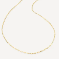 9ct Rose Gold 18' Rolo Chain Necklet