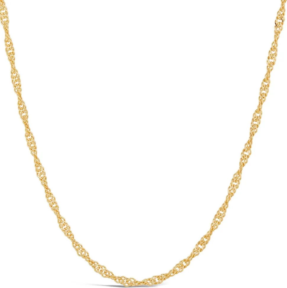 9ct Singapore 18' Chain