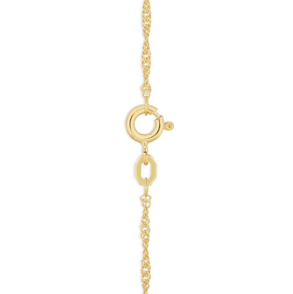 9ct Singapore 18' Chain