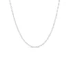 9ct White Gold 18' Rolo Chain Necklet