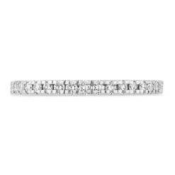 18ct White Gold 0.25ct Diamond Claw-Set Eternity Ring