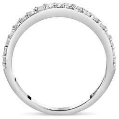 18ct White Gold 0.50ct Diamond Baguette Ring
