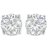 18ct White Gold Diamond Stud Earrings