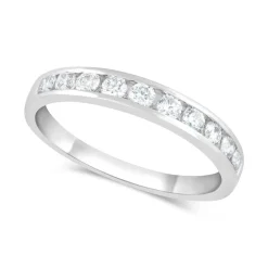 18ct White Gold Eternity Ring