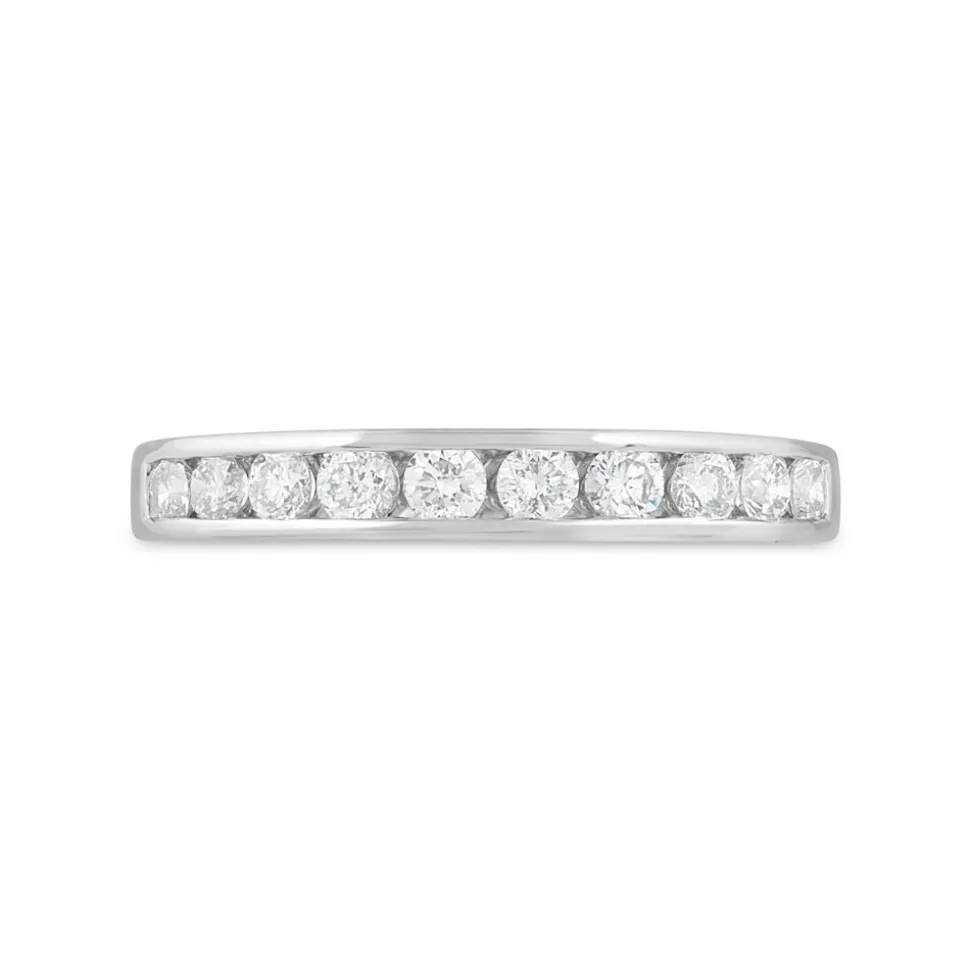 18ct White Gold Eternity Ring