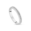 18ct White Gold 3mm 0.35ct Diamond Channel Set Wedding Ring