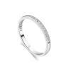 18ct White Gold 2mm 0.25ct Diamond Princess Cut Channel Set Wedding Ring