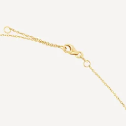9ct Yellow And White Gold Moon And Star Pendant