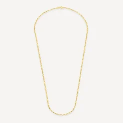 9ct Yellow Gold 20' Small Belcher Link Chain Necklet