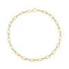 9ct Yellow Gold 0.40ct Diamond Paperlink Bracelet