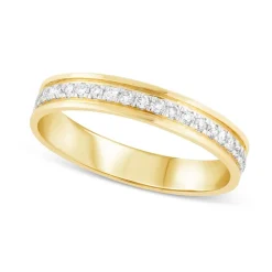 9ct Yellow Gold 0.33ct Diamond Wedding Ring