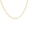 9ct Yellow Gold Diamond Cut Small Figaro Belcher 18 inch Chain Necklet