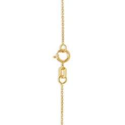 9ct Yellow Gold Moon & Stars Chain Necklet