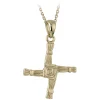 9ct Yellow Gold Pendant St. Brigid