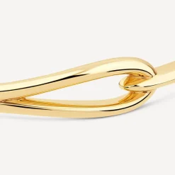 9ct Yellow Gold Polished Stirrup Bangle