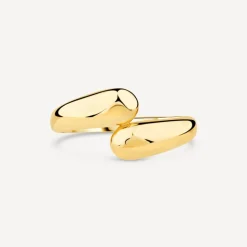 9ct Yellow Gold Polished Twist Plain Ring
