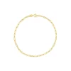9ct Yellow Gold Small Paperlink Bracelet