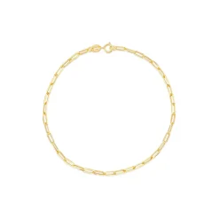 9ct Yellow Gold Small Paperlink Bracelet
