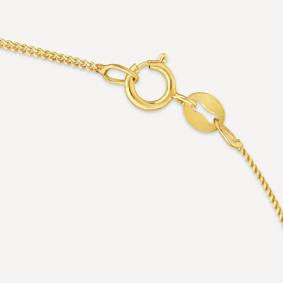 9ct Yellow Gold Teardrop Opal Gold Frame Pendant