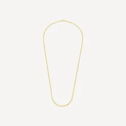 9ct Yellow Gold V-Small Belcher 22' Link Necklet