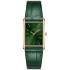 Daniel Wellington Bound 32x22mm Emerald Dial Green Crocodile Leather Strap Watch