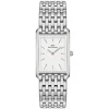 Daniel Wellington Bound 32x22mm White Dial 9-Link Steel Bracelet Watch