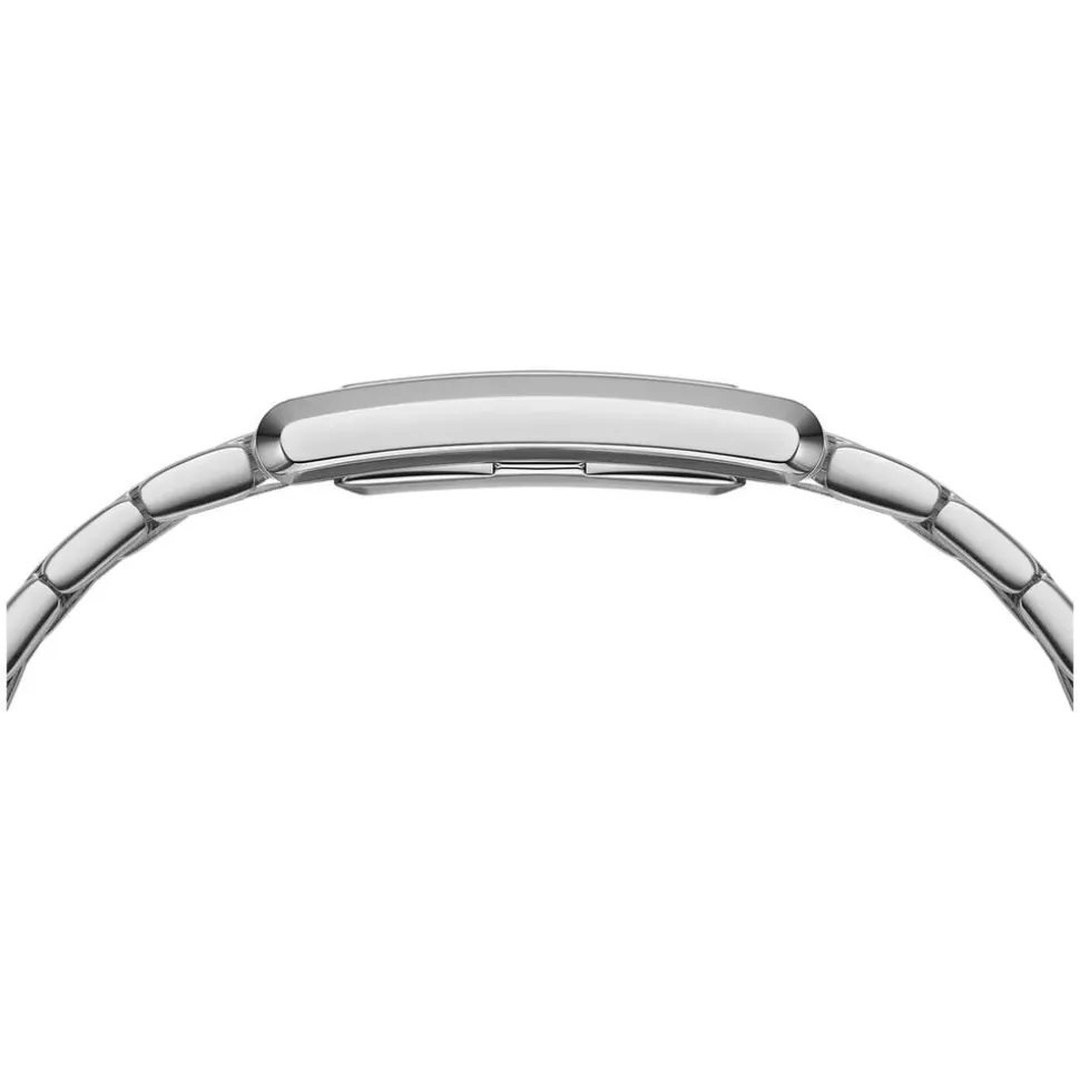 Daniel Wellington Bound 32x22mm White Dial 9-Link Steel Bracelet Watch