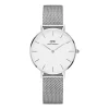 Daniel Wellington Classic Petite Sterling White Dial Mesh Strap Watch