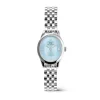 Daniel Wellington Ophelia Mini Ice Blue Silver 22x25.5mm Dial Steel Bracelet Watch