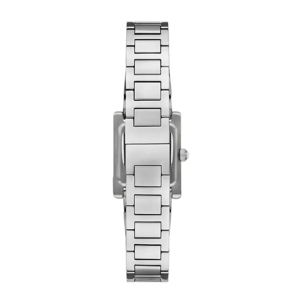 Emporio Armani 20 x 26mm Mother of Pearl Dial Stainless Steel Bracelet Watch