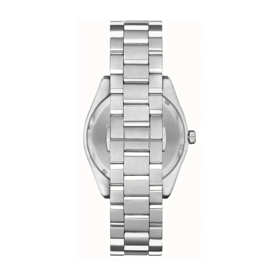 Emporio Armani Federico 41mm Black Dial Stainless Steel Bracelet Watch