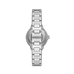 Emporio Armani Mia 32mm Silver Cubic Zirconia Set Dial & Bezel Steel Bracelet Watch