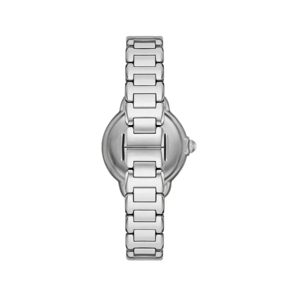 Emporio Armani Mia 32mm Silver Cubic Zirconia Set Dial & Bezel Steel Bracelet Watch