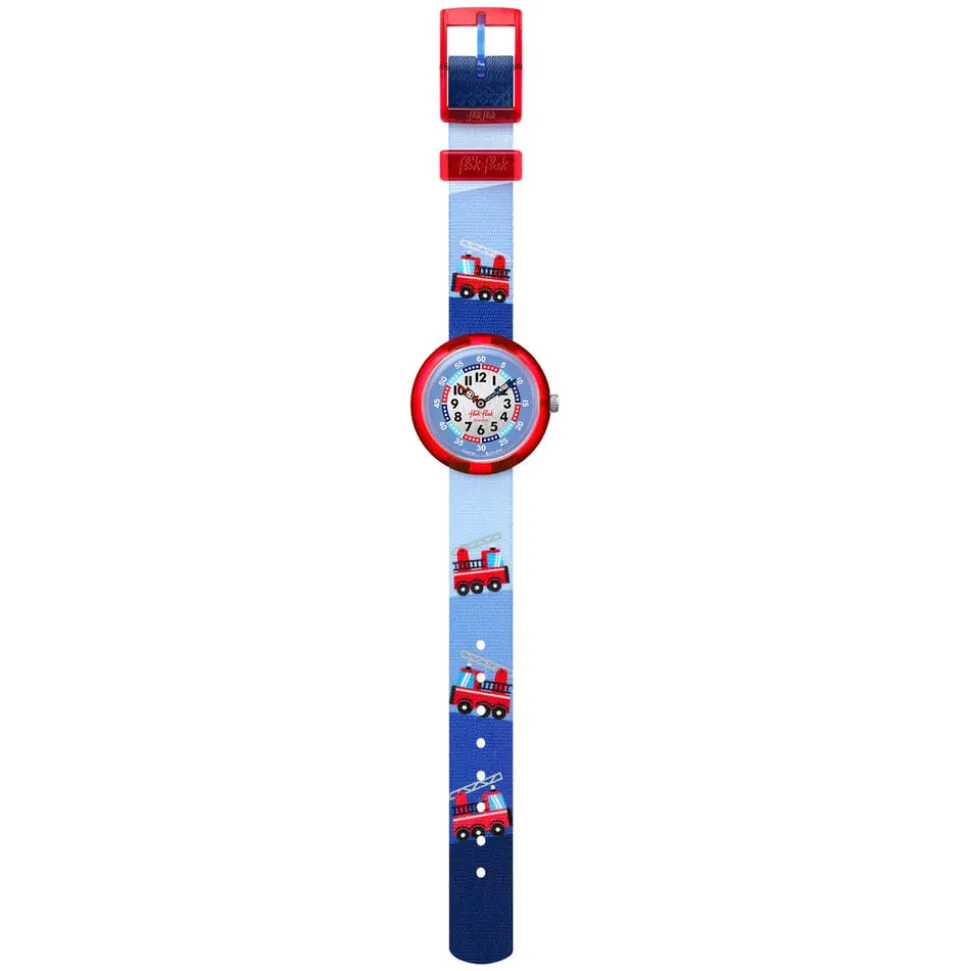 FLIK FLAK Firetruck Kids Watch