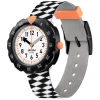 FLIK FLAK Race Flag 31.85mm Quartz Kids Watch