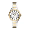Fossil Gilmore 38mm Silver Dial Two Tone Stainless Steel Bracelet Watch
