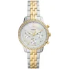 Fossil Neutra 36mm Chronograph Silver Dial Ladies' Watch