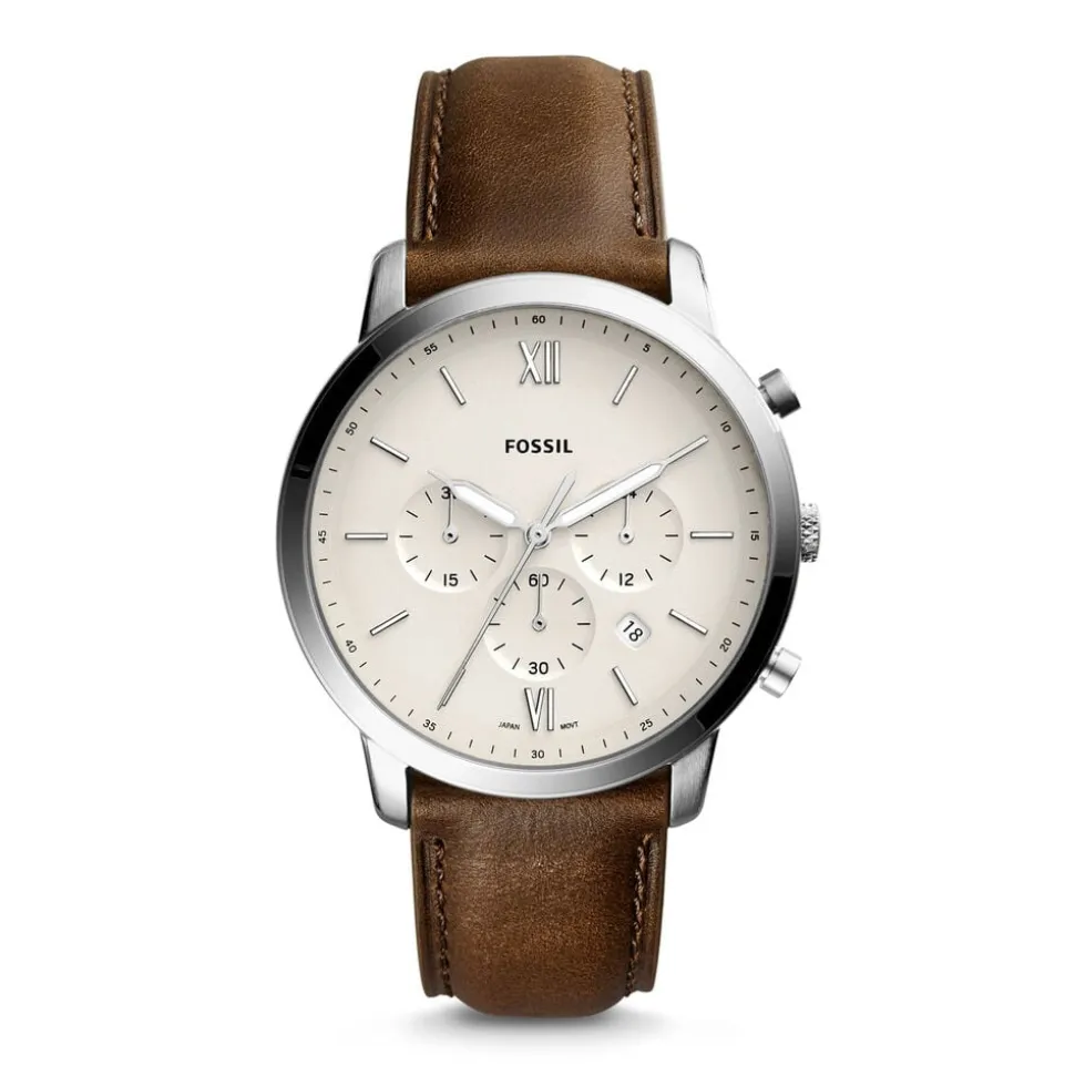 Fossil Neutra Off-White Dial Chronograph Men's Watch