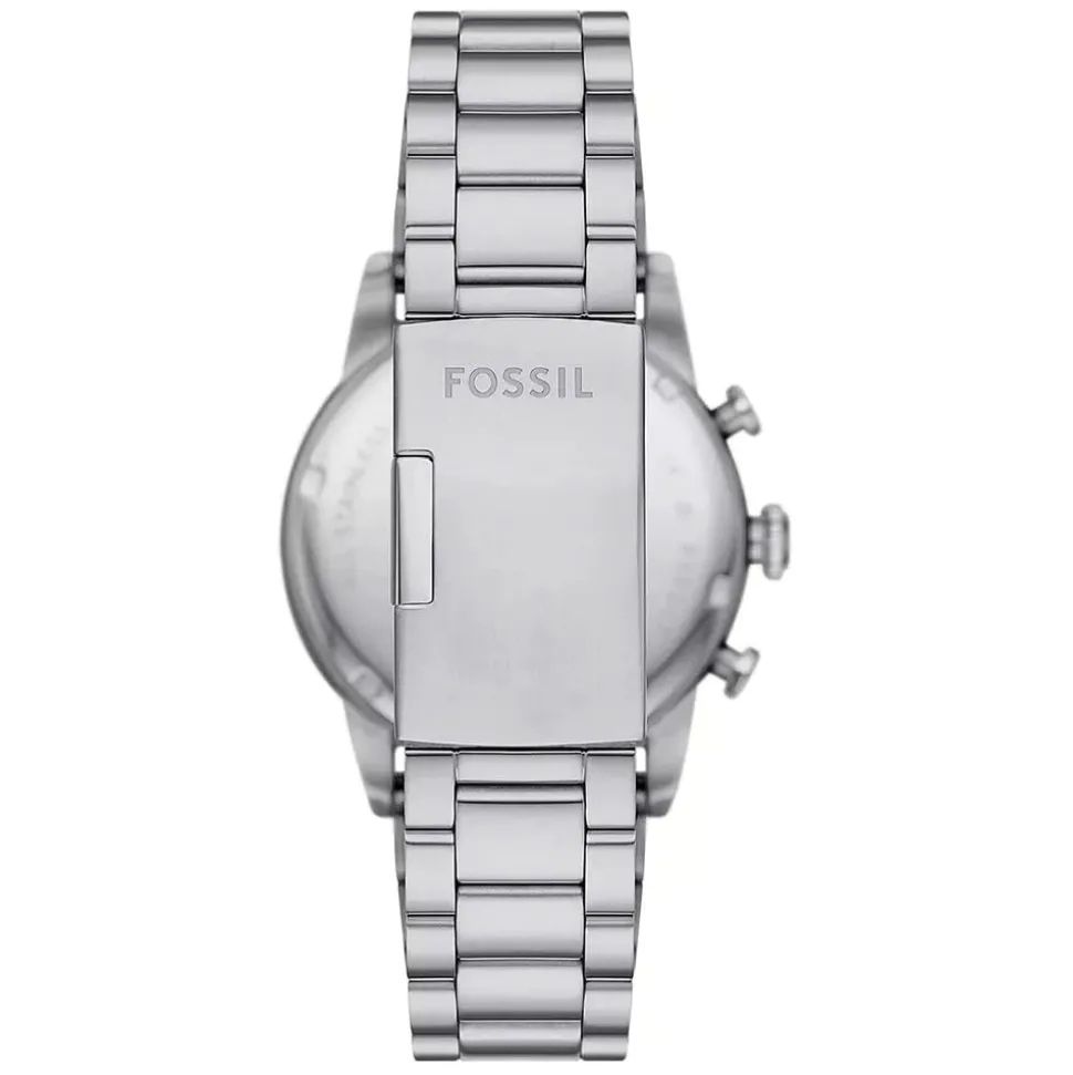 Fossil Sport Tourer Chronograph 42mm Blue Dial Steel Bracelet Watch