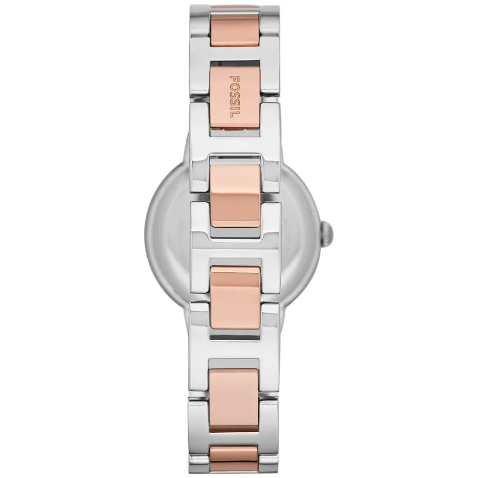 Fossil Virginia Rose Gold Dial Bracelet Ladies Watch
