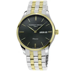 Frederique Constant Black Dial 40mm Mens Watch